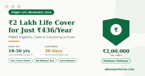 pmjjby life insurance 2 lakh cover 436 premium