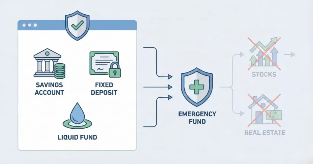 where to keep emergency fund