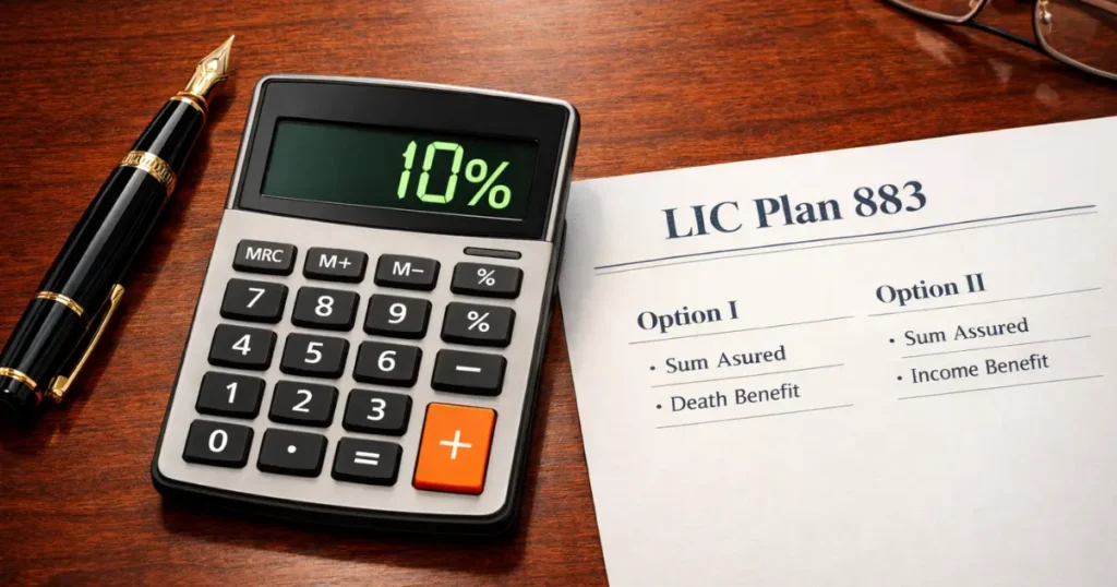 LIC Plan 883 review