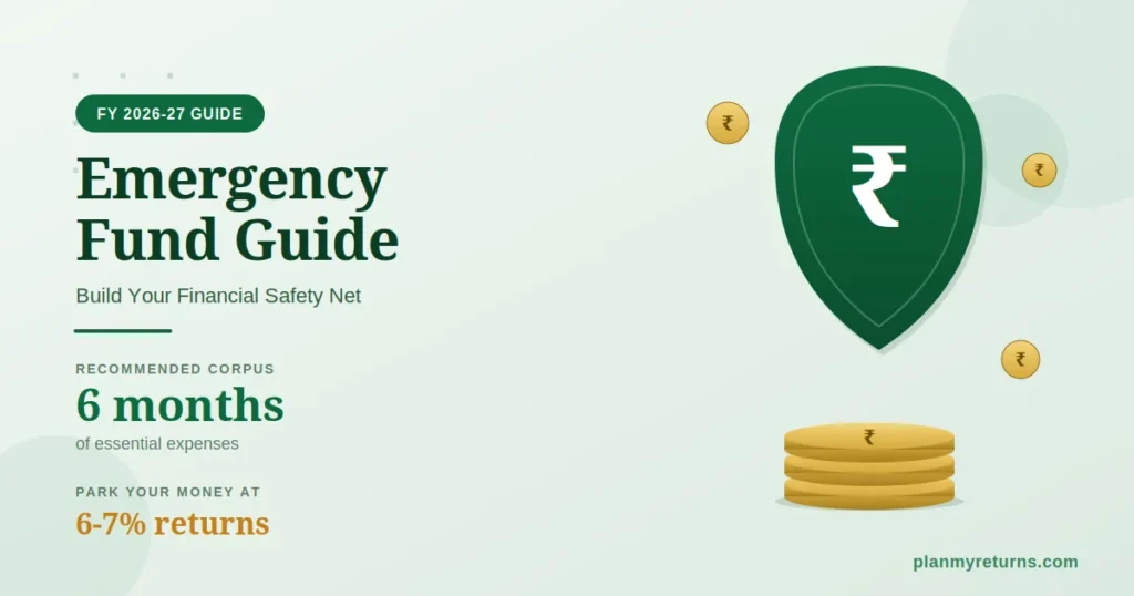 emergency fund calculator India