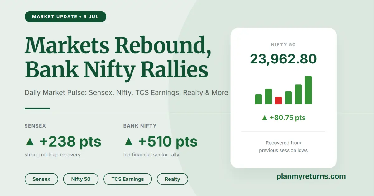 PMR Pulse: Daily Finance News: 9 July 2026