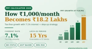 PPF step up strategy